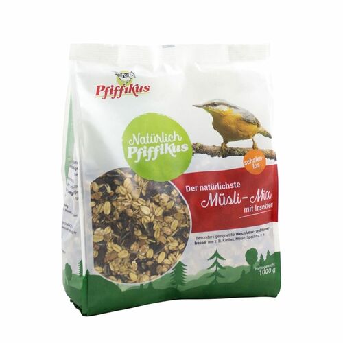 Pfiffikus Wildvogelfutter Msli-Mix mit Insekten 10kg