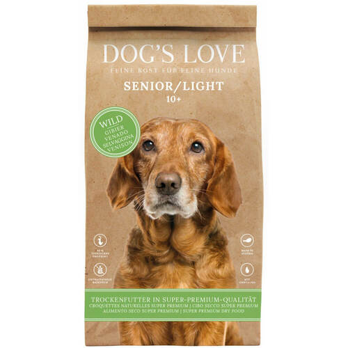 DogsLove Hundetrockenfutter Senior Wild 12kg