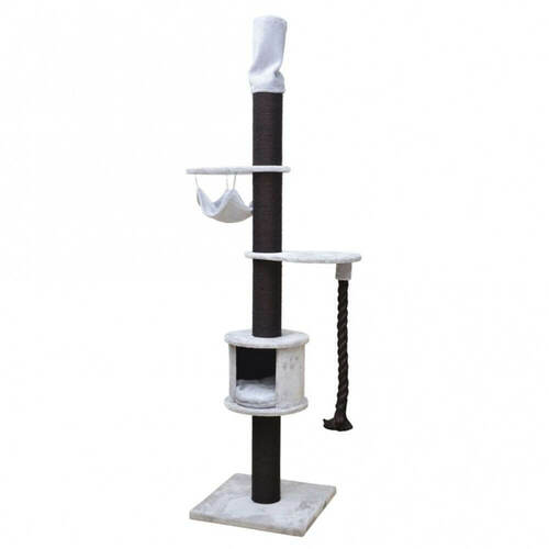 EBI Kratzbaum Chester, deckenhoch - hellgrau