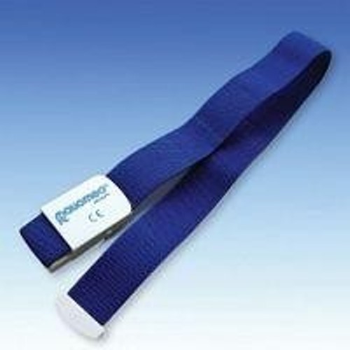 Venenstauer f�r Einhandbetrieb, blau, Bandl�nge 45 cm