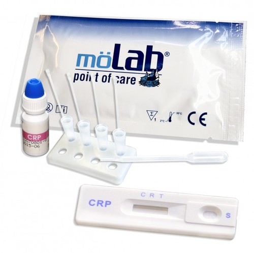 m�Lab CRP Schnell-Test zur Ermittlung entz�ndlicher Erkrankungen 10 Tests