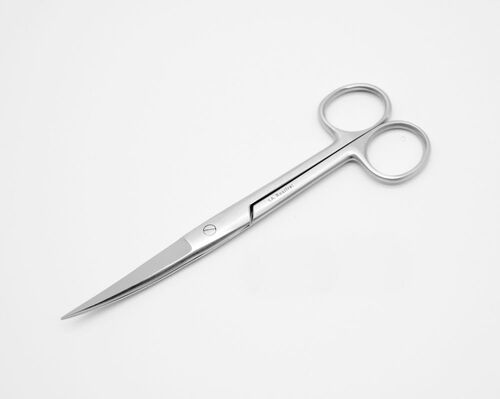 chirurgische Schere, spitz/spitz, gebogen, 16 cm