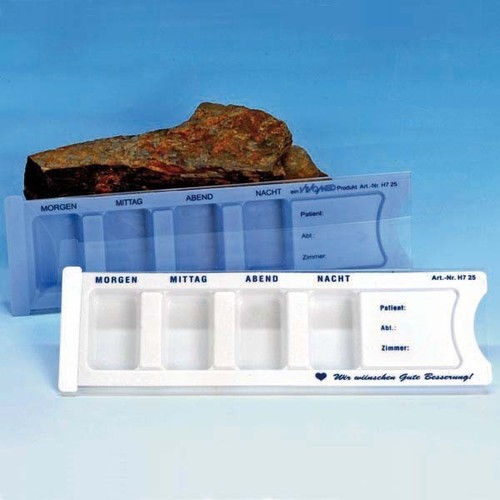 Medikamenten - Dispenser Farbe: Blau