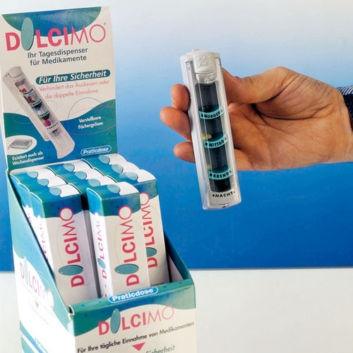 Tages - Medikamentenbeh�lter 1 St�ck, 3 F�cher variabel einstellbar