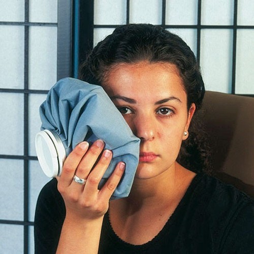 Eisbeutel, altbew�hrt gegen Kopf -, Zahn - oder Augenschmerzen, ca. 21,5 cm Durchmesser