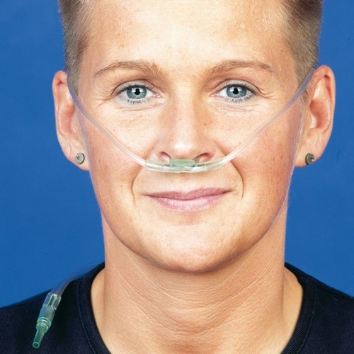 Sauerstoffbrille > Soft mit 0,5 m Schlauch f�r Erwachsene/Kinder