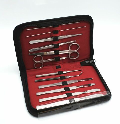 Pr�parierset, Instrumente, Pr�parierbesteck, Etui 14teilig