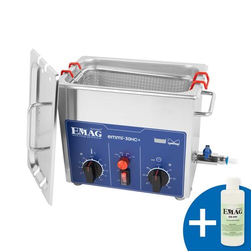Emmi-30 HC Plus Ultraschallreiniger - 3,0 L Edelstahl, mit Heizung & Leistungsregler g�nstig kaufen