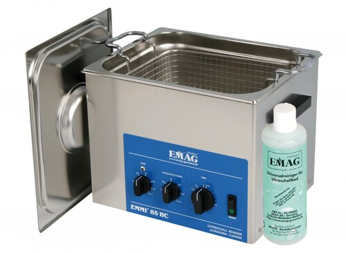 EMMI 85 HC Ultraschallreiniger, 8500 ml Edelstahl, Labor Werkstatt Praxis