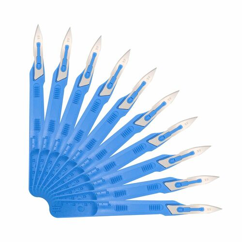 Einmalmesser, Einweg Skalpell, 10 St., Fig.18