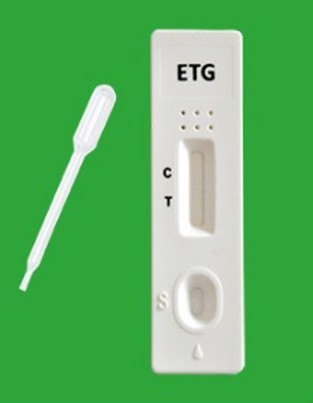 mLab ETG Test zum qualitativen Nachweis von Ethylglucuronid im Urin, 10 Tests
