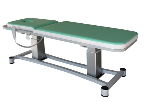 Untersuchungsliege 190 x 60 cm - leichte Liege mit stabilem Rahmen & verstellbarer Rckenlehne 