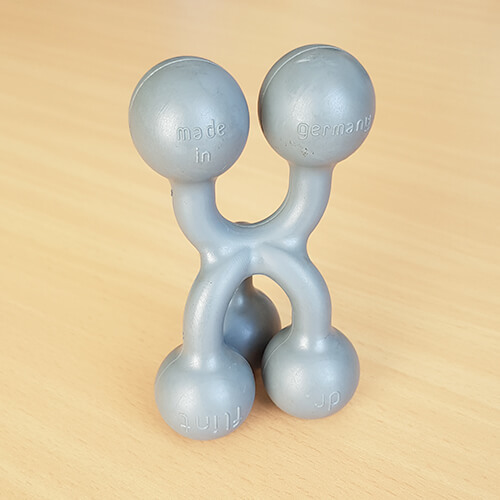 Haltefix Gnubbel grau der praktische elastische Helfer f�r Haushalt Werkstatt Pflege