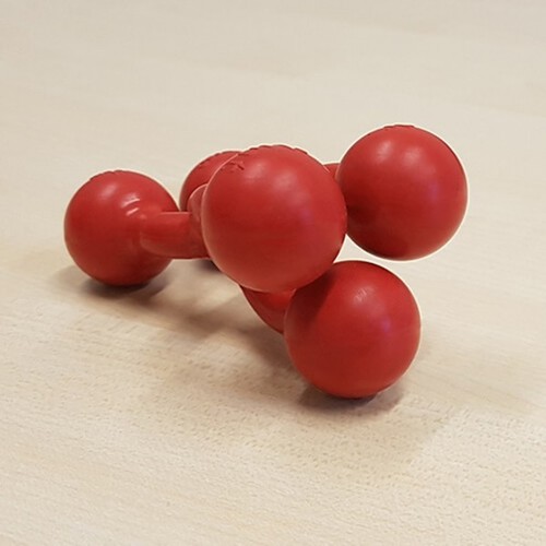 Haltefix Gnubbel rot der praktische elastische Helfer f�r Haushalt Werkstatt Pflege