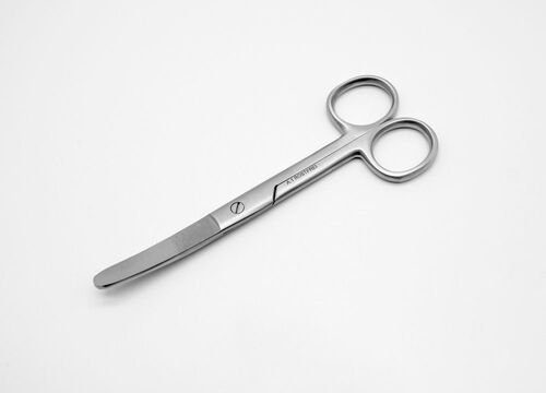 Schere, stumpf/stumpf, gebogen  14 cm