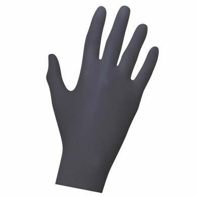 Untersuchungshandschuhe Handschuhe schwarz, Nitril, unsteril puderfrei 100 St�ck, Gr��e S