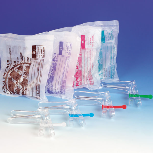 Gyn Vaginal Spekulum Cusco, Plastik klar steril Gr. XS-L, 4 St�ck