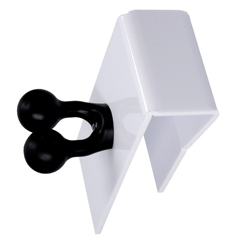 Haltefix Gnubbel am Klemmbrett f�r Bettk�sten, werkzeuglose Montage