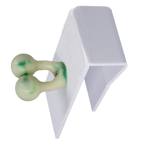 Haltefix Gnubbel am Klemmbrett f�r Bettk�sten, werkzeuglose Montage 