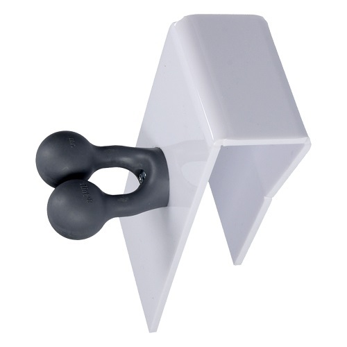 Haltefix Gnubbel am Klemmbrett f�r Bettk�sten, werkzeuglose Montage 