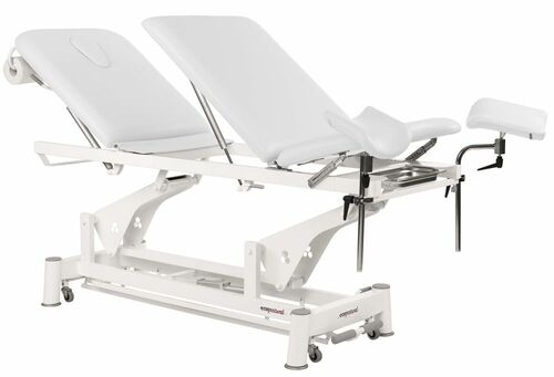 Therapieliege + Gynstuhl Untersuchungsliege mit Gesichtsloch, elektr. div. Farben