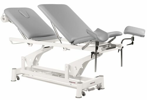 Therapieliege + Gynstuhl Untersuchungsliege mit Gesichtsloch, elektr. div. Farben