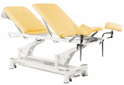 Therapieliege + Gynstuhl Untersuchungsliege mit Gesichtsloch, elektr. div. Farben