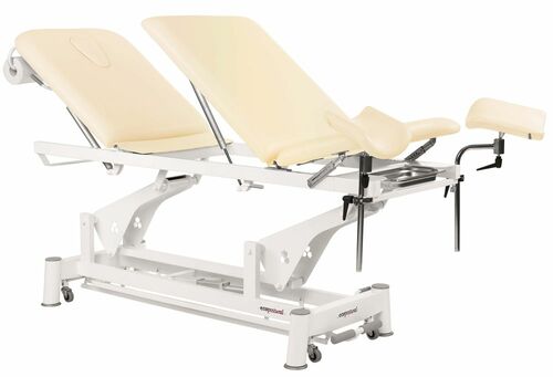 Therapieliege + Gynstuhl Untersuchungsliege mit Gesichtsloch, elektr. div. Farben