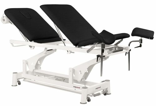 Therapieliege + Gynstuhl Untersuchungsliege mit Gesichtsloch, elektr. div. Farben