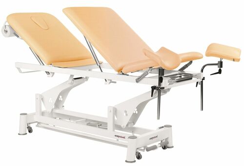 Therapieliege + Gynstuhl Untersuchungsliege mit Gesichtsloch, elektr. div. Farben