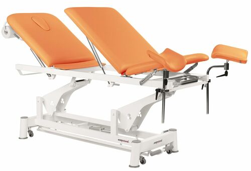 Therapieliege + Gynstuhl Untersuchungsliege mit Gesichtsloch, elektr. div. Farben