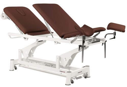 Therapieliege + Gynstuhl Untersuchungsliege mit Gesichtsloch, elektr. div. Farben