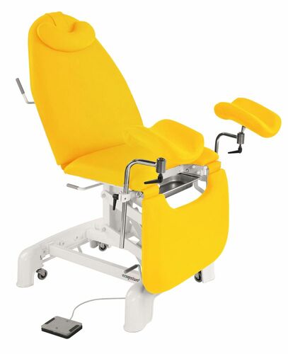 Gynstuhl, gyn�kologischer Stuhl, Untersuchung, elektrisch, div. Farben, + Hocker