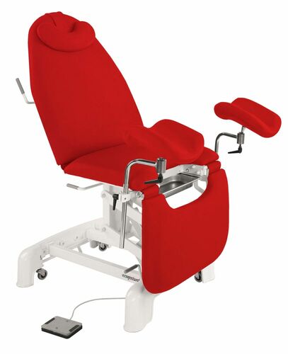 Gynstuhl, gyn�kologischer Stuhl, Untersuchung, elektrisch, div. Farben, + Hocker