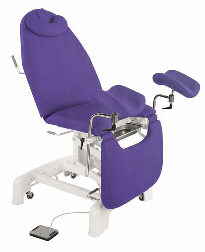 Gynstuhl, gyn�kologischer Stuhl, Untersuchung, elektrisch, div. Farben, + Hocker