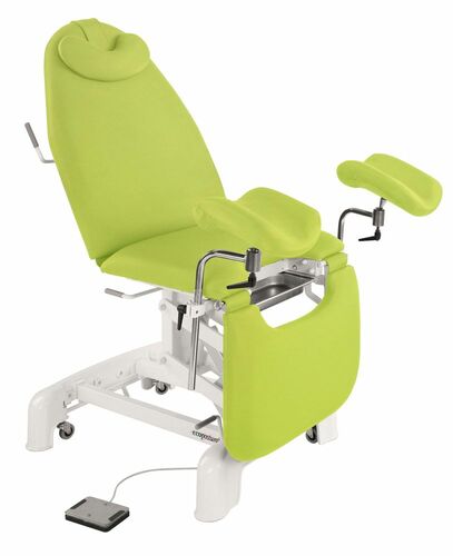 Gynstuhl, gyn�kologischer Stuhl, Untersuchung, elektrisch, div. Farben, + Hocker