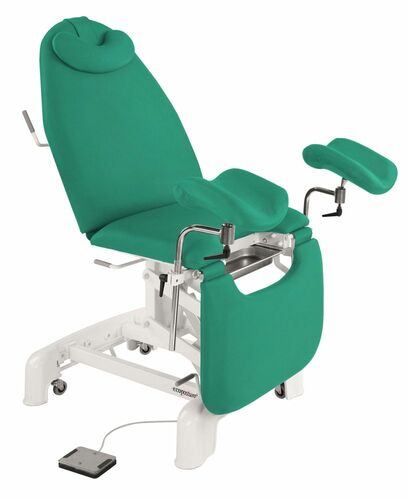 Gynstuhl, gyn�kologischer Stuhl, Untersuchung, elektrisch, div. Farben, + Hocker