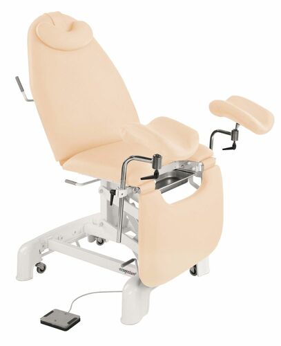 Gynstuhl, gyn�kologischer Stuhl, Untersuchung, elektrisch, div. Farben, + Hocker