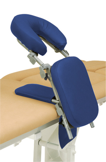 Tischaufsatz f�r Massageliegen, Massage, Tisch Aufsatz, mit grauem Gestell