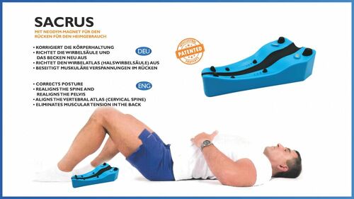Sacrus Mag - mit Neodym-Magnet f�r Ischiasschmerzen, R�ckenschmerzen, R�cken