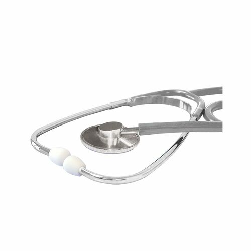 Flachkopf Stethoskop, Flachkopfstethoskop, grau