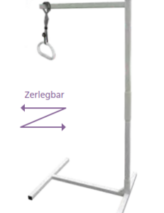 Bettaufrichter, Bettgalgen, Freistehender Bettgalgen/Bettaufrichter