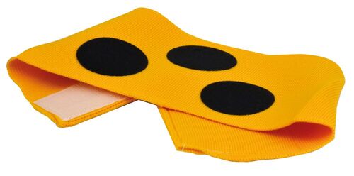 Blindenarmbinde, Armbinde f�r Blinde, verstellbar, mit Klettverschluss