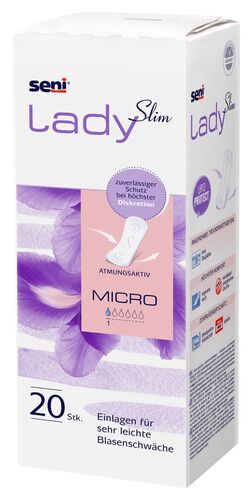 Seni Lady Slim Micro -  atmungsaktive Schutzeinlage