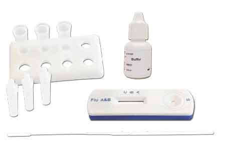 m�Lab In?uenza A&B Schnelltest Infektionsdiagnostik, 20 Testkassetten
