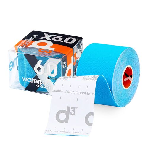 d3 X6.0 Kinesiology Tape Xtreme Waterproof 50 mm x 6 m 