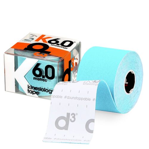 d3 K6.0 Kinesiologie Tape 6 m - Extra langes Sporttape 