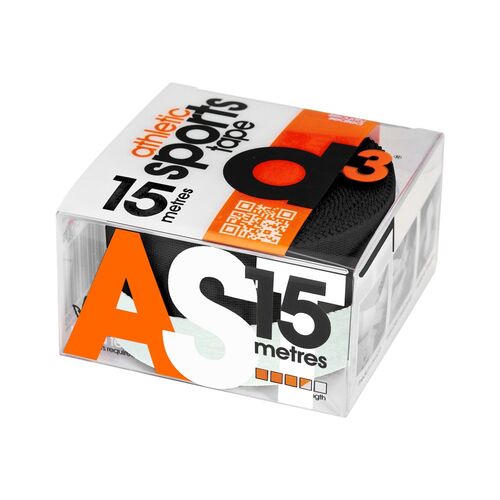 d3 Athletic Sports Tape - Unelastisches Sporttape zur Gelenkstabilisierung