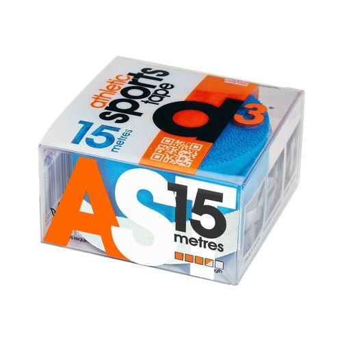d3 Athletic Sports Tape - Unelastisches Sporttape zur Gelenkstabilisierung 