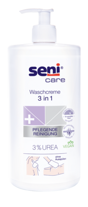 6x Seni Care Waschcreme, 3 in 1